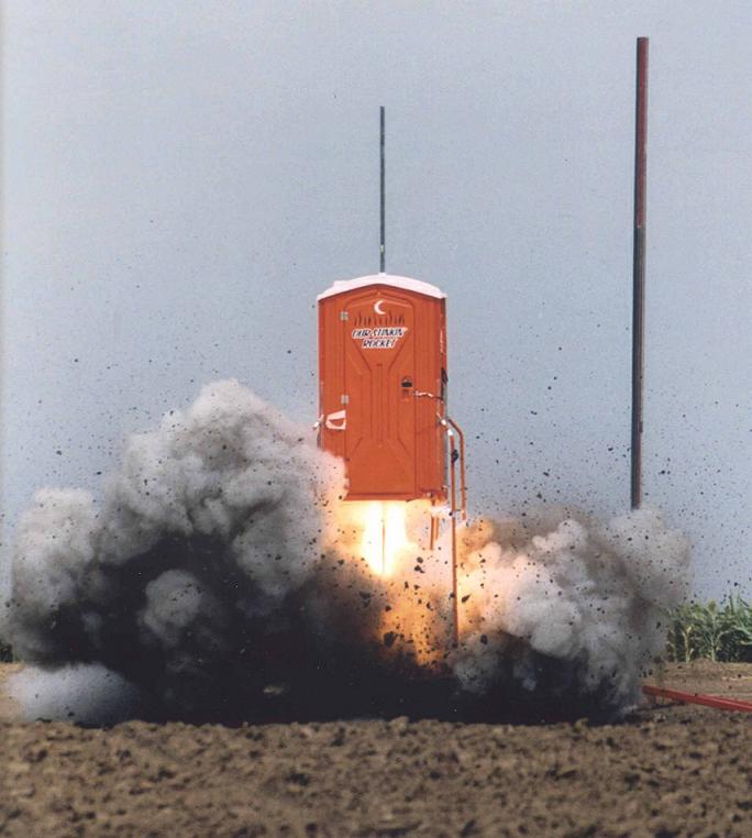 Porta Potty Rocket